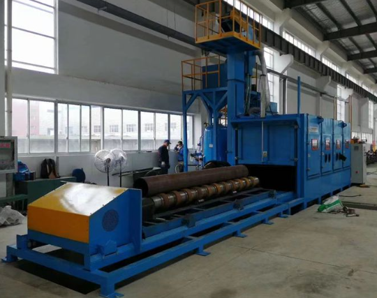 太原喷砂机在管道除锈中的现场施工应用